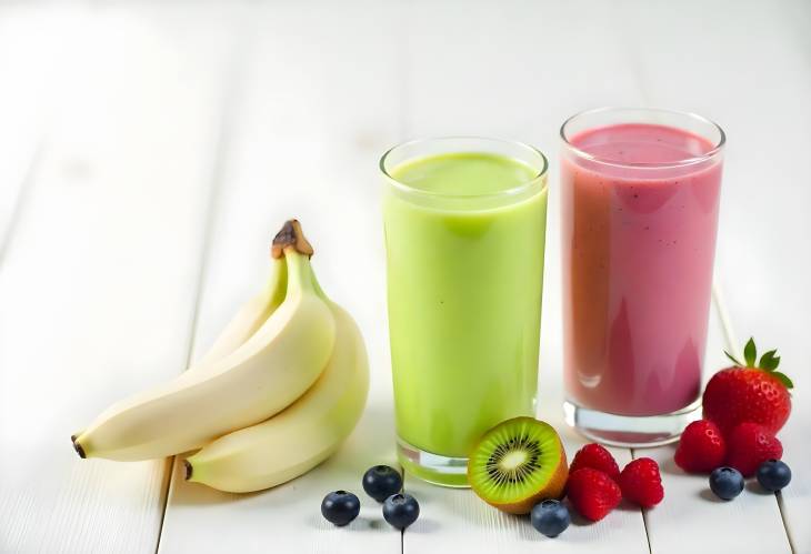 Fruit Fueled Refreshments Smoothies and Shakes